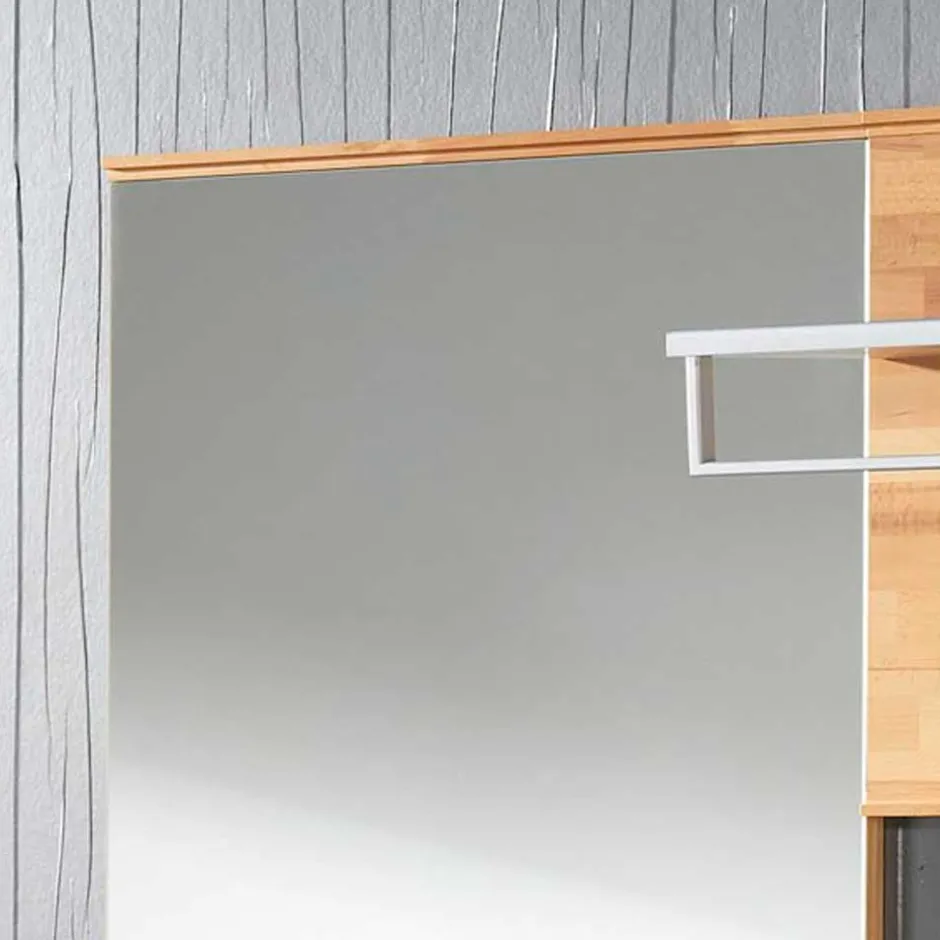 Wohnen Garderobenspiegel Coestra aus Kernbuche Massivholz