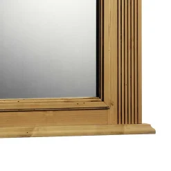 Wohnen Garderobenspiegel Melessa aus Fichte Massivholz