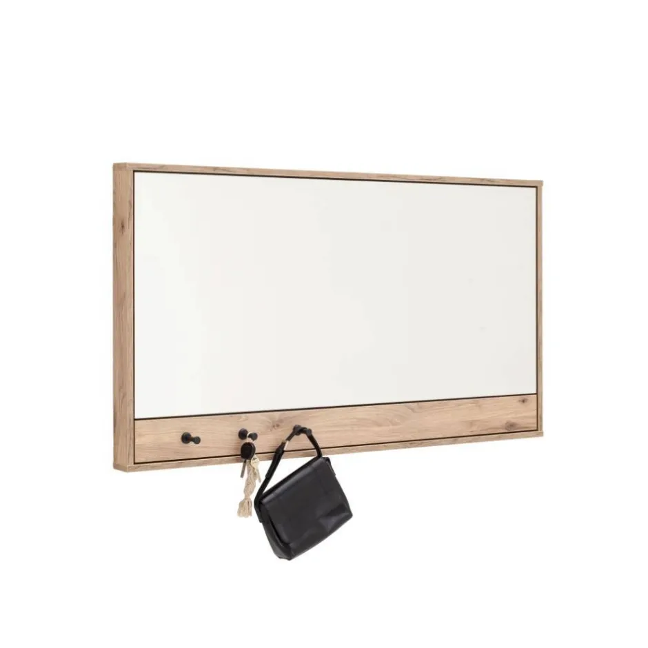 Garderobenspiegel mit drei Schlüsselhaken - Vapposia^Wohnen Hot