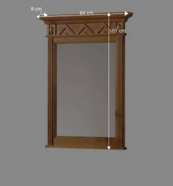 Garderobenspiegel Terezza aus Fichte Massivholz^Wohnen Best