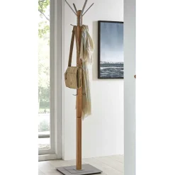 Garderobenständer aus Eiche Massivholz - Lagaska^Wohnen Clearance