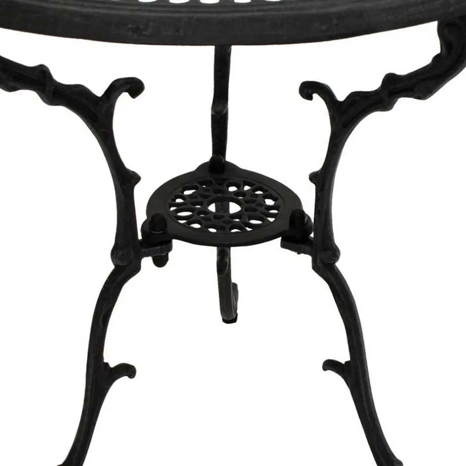 Wohnen Garten Aluguss Sitzgruppe für 4 Personen - Berucas (fünfteilig)