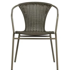 Wohnen Garten Armlehnenstühle in Oliv Grün - Puertos (4er Set)