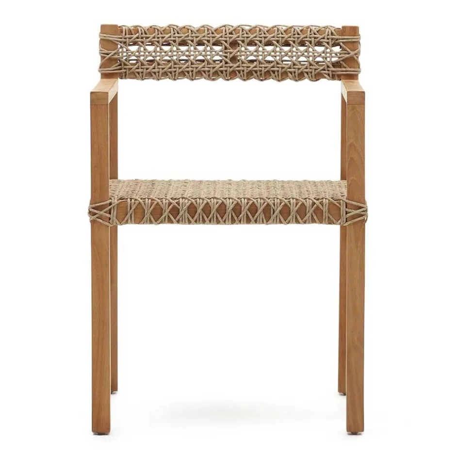 Wohnen Garten Armlehnstühle aus Teak Massivholz - Conave (2er Set)