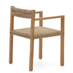 Wohnen Garten Armlehnstühle aus Teak Massivholz - Conave (2er Set)