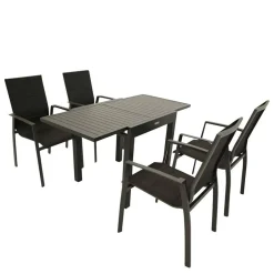 Wohnen Garten Essgruppe modern - Potosia (fünfteilig)