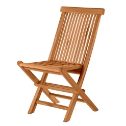 Wohnen Garten Klappstühle aus Holz - Klahuma (2er Set)