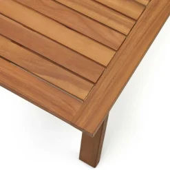 Wohnen Garten Lounge Sitzgruppe aus Massivholz - Lititia (vierteilig)