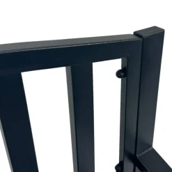 Wohnen Garten Metallbank in Schwarz - Canpur