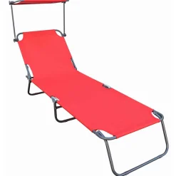 Garten Relaxliege - klappbar mit Dach - Vorena^Wohnen Sale