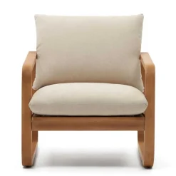 Garten Sessel aus Eukalyptusholz - Sharay^Wohnen Outlet