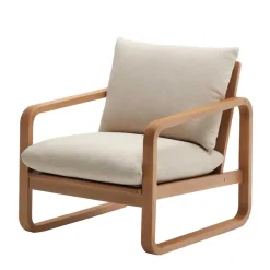 Garten Sessel aus Eukalyptusholz - Sharay^Wohnen Outlet