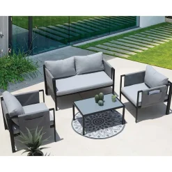 Garten Sofa & Sessel & Sofatisch - Seymean (vierteilig)^Wohnen Best