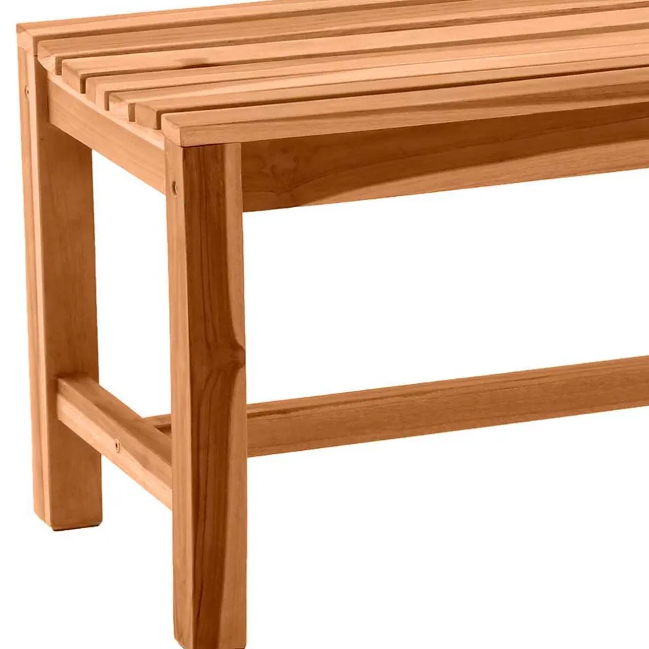 Wohnen Garten Teakholz Sitzgruppe Set - Klahuma (fünfteilig)