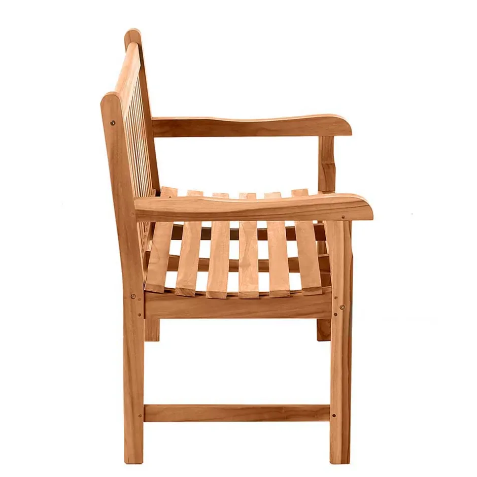 Wohnen Garten Teakholz Sitzgruppe Set - Klahuma (fünfteilig)