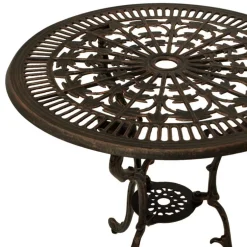 Garten Tisch & 2 Stühle aus Alu Guss - Taifun (dreiteilig)^Wohnen Discount