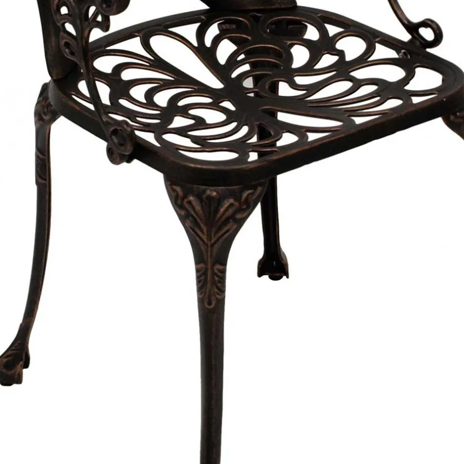 Garten Tisch & 2 Stühle aus Alu Guss - Taifun (dreiteilig)^Wohnen Discount