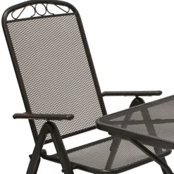 Wohnen Garten Tisch & zwei Klappsessel - Citro (dreiteilig)