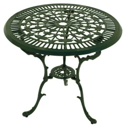 Garten Tischgruppe in Dunkelgrün - Corgova (fünfteilig)^Wohnen Outlet