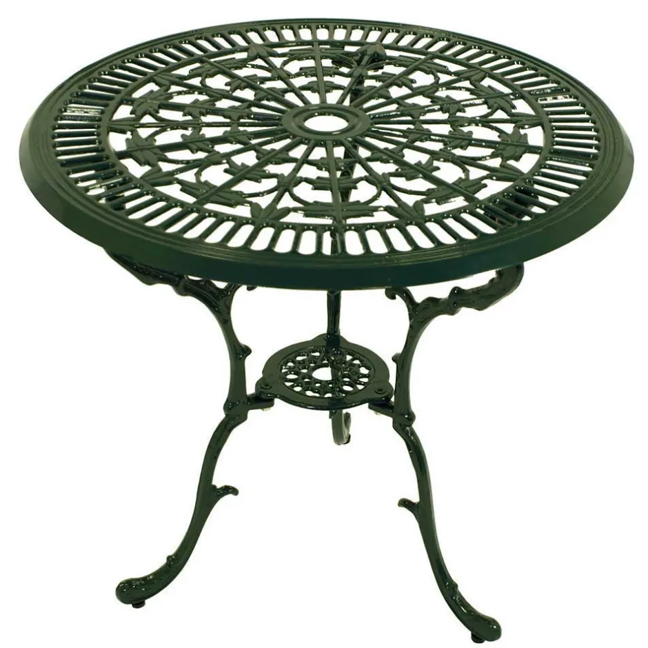 Garten Tischgruppe in Dunkelgrün - Corgova (fünfteilig)^Wohnen Outlet