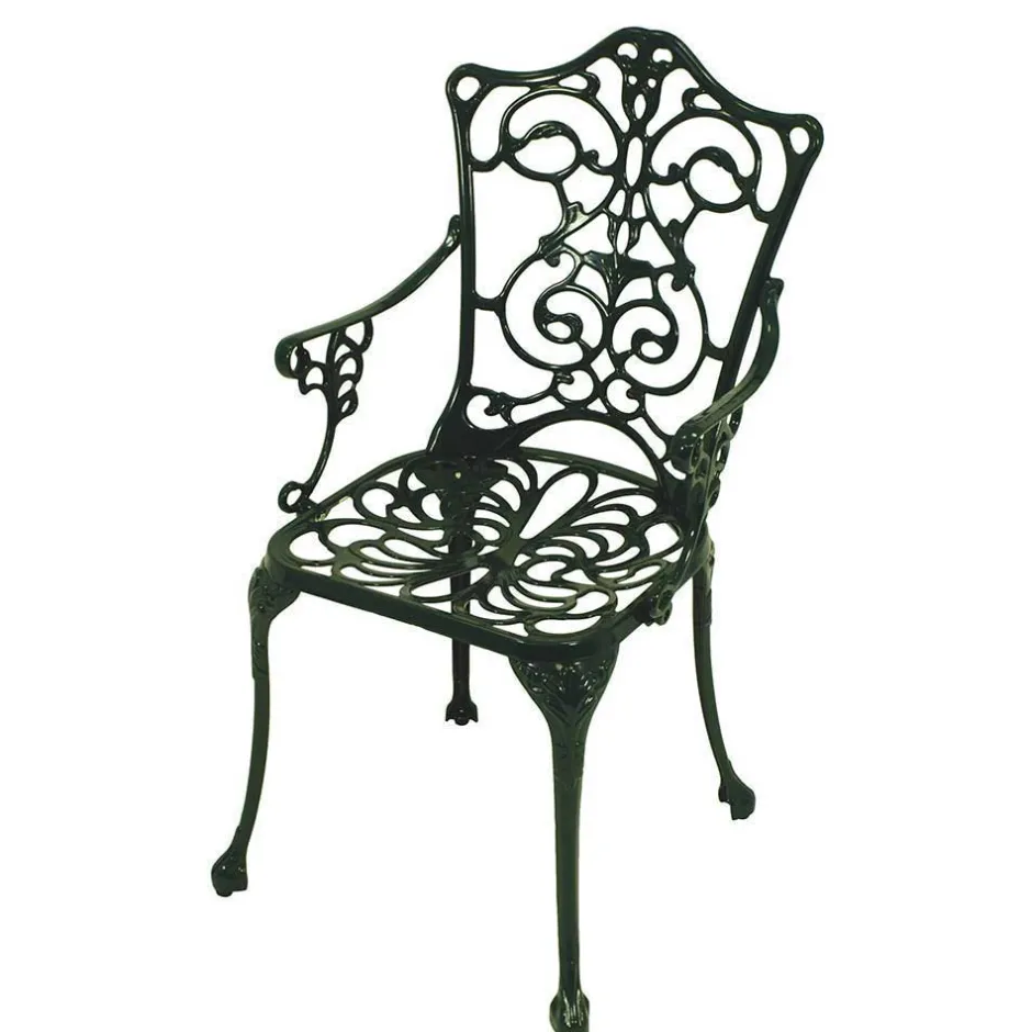 Garten Tischgruppe in Dunkelgrün - Corgova (fünfteilig)^Wohnen Outlet