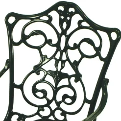 Garten Tischgruppe in Dunkelgrün - Corgova (fünfteilig)^Wohnen Outlet