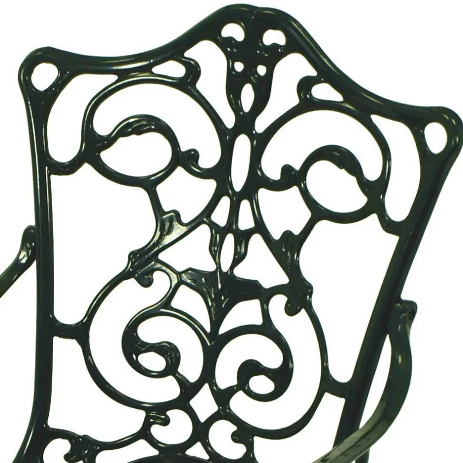 Garten Tischgruppe in Dunkelgrün - Corgova (fünfteilig)^Wohnen Outlet