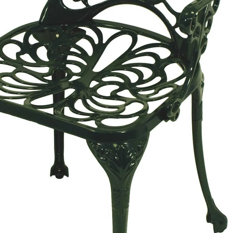 Garten Tischgruppe in Dunkelgrün - Corgova (fünfteilig)^Wohnen Outlet