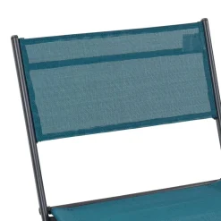 Garten Tischgruppe in Türkis und Schwarz - Ariet (fünfteilig)^Wohnen Best