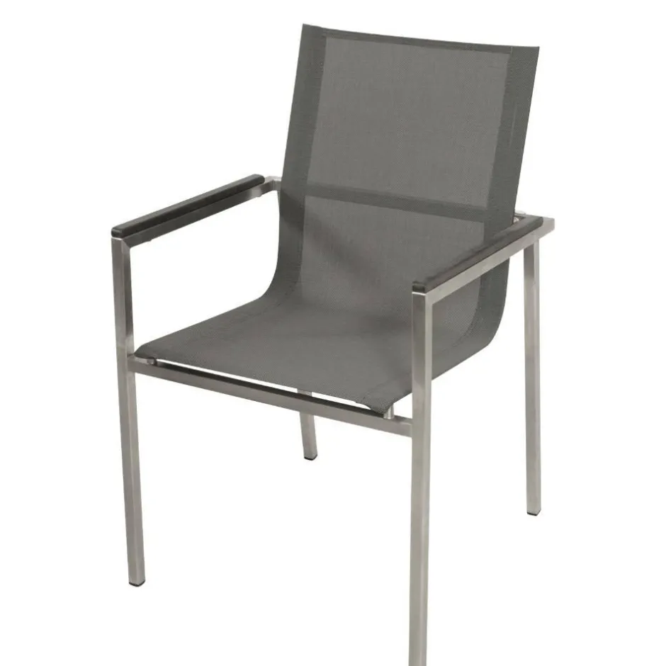 Wohnen Garten-Armlehnstühle stapelbar - Girovi (4er Set)