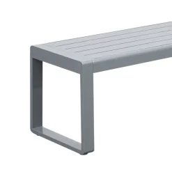 Wohnen Gartenbank aus Aluminium - Suzana