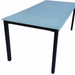 Garten-Glastisch mit matter Tischplatte - Antiq^Wohnen Best