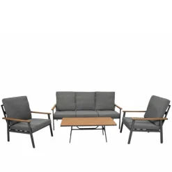 Wohnen Gartenlounge Kombination modern - Tangora (vierteilig)