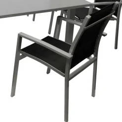 Gartensitzgruppe mit sechs Sitzplätzen - Capo (siebenteilig)^Wohnen Discount