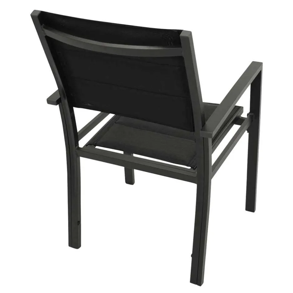 Gartenstühle mit Armlehnen modern - Ginko (2er Set)^Wohnen Discount