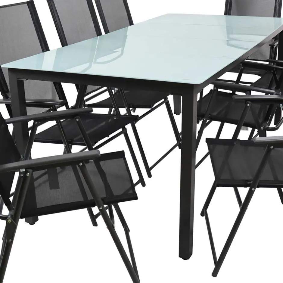 Gartentisch & 8 Stühle Set - Loytami (neunteilig)^Wohnen Hot