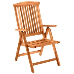 Gartentisch & Klappsessel aus Holz - Klahuma (fünfteilig)^Wohnen Clearance