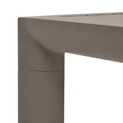 Gartentisch aus Aluminium in Braun - Luvenico^Wohnen New