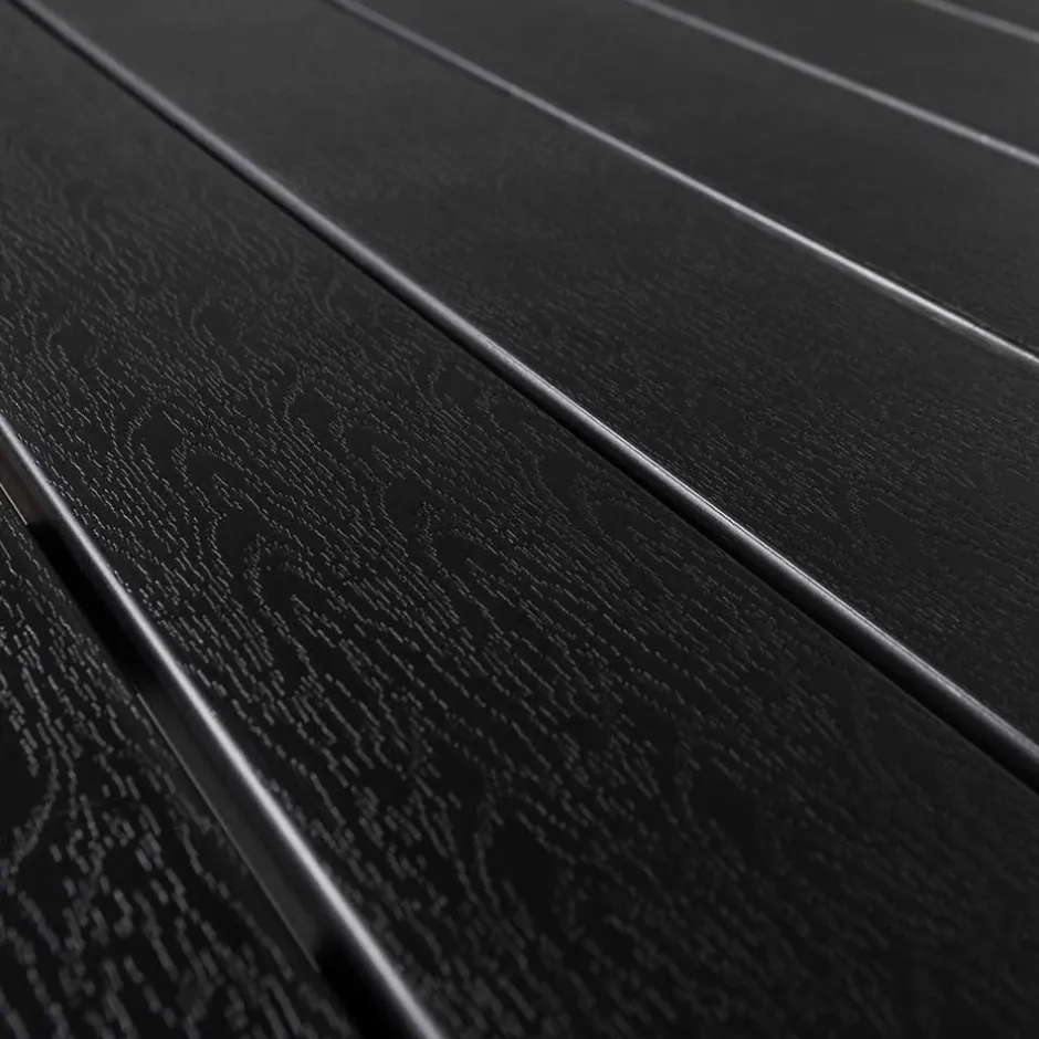 Wohnen Gartentisch aus Kunststoff in Holzoptik - Lourette