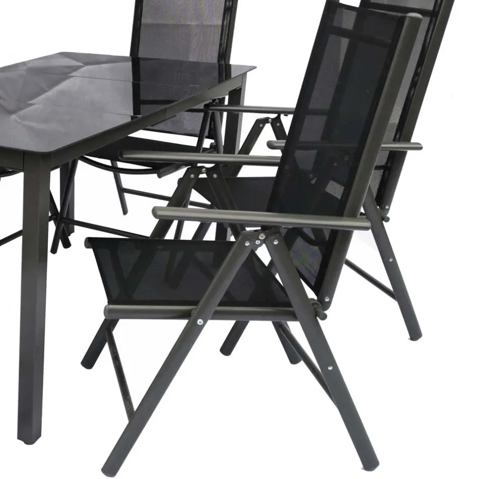 Gartentisch Gruppe in modernem Design - Everest (siebenteilig)^Wohnen Discount