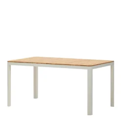 Gartentisch mit Teakholz-Tischplatte - Price^Wohnen Clearance