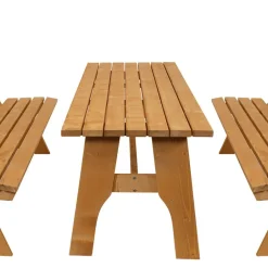 Wohnen Gartentischgruppe Brixen aus Kiefer massiv (dreiteilig)