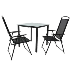 Gartentischgruppe mit zwei Stühlen - Bayatara (dreiteilig)^Wohnen Online