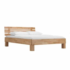 Wohnen Geöltes Massivholzbett Benet in sieben Breiten