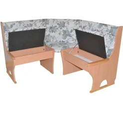 Gepolsterte Eckbank mit Stauraum - Italia^Wohnen Discount