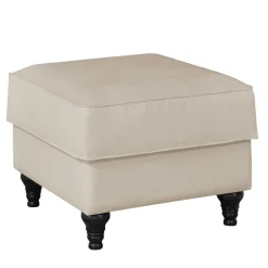 Gepolsterter Hocker im Vintage Landhaus Look - Merandes^Wohnen