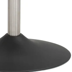 Wohnen Gepolsterter Tresenstuhl in Dunkelgrau - Teromaso