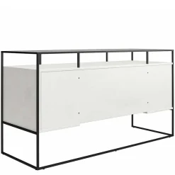 Kinder Wohnen Glas Schreibtisch mit Rillen Strukturglasplatte - Corners