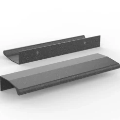 Wohnen Glasfront-Schlafzimmerschrank in Dunkelbraun - Hung