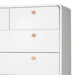 Wohnen Günstige Kommode mit sechs Schubladen - Kolreva
